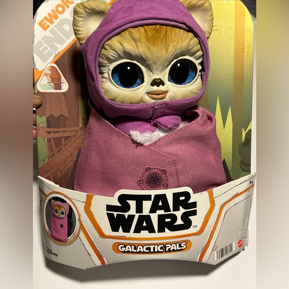 Star Wars Galactic‎ Pals Ewok Endor Action Figure / Toy For Children 3 and Up